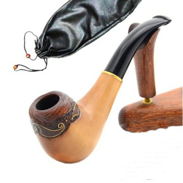 Morden Design Tobacco Pipe Hot Selling Pear Wood Smoking Pipe